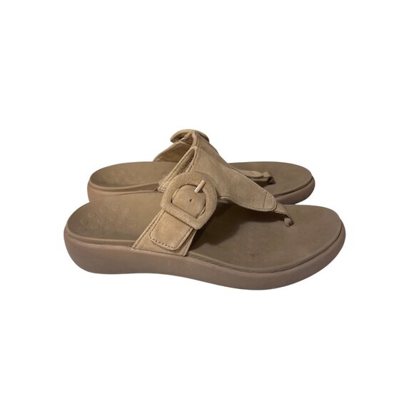 Vionic Activate RX Sandals Beige Womens Size 6 - Picture 4 of 7